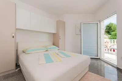 Krevet ili kreveti u jedinici u objektu Apartmani Vesna