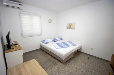 Krevet ili kreveti u jedinici u objektu Apartmani Vesna