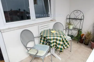 Balkon ili terasa u objektu Apartments Zamicka