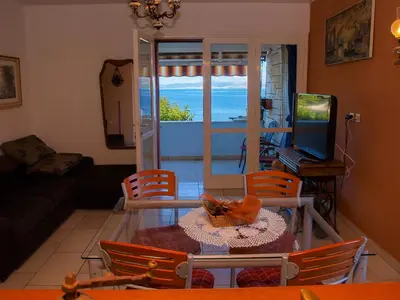 TV i/ili zabavni centar u objektu Apartment Petricic