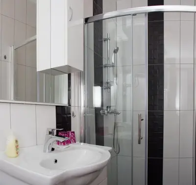 Kupaonica u objektu Apartment Bava