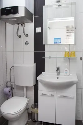 Kupaonica u objektu Apartment Bava