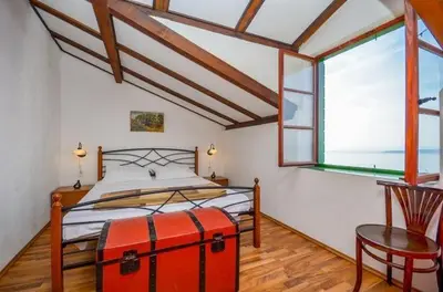 Krevet ili kreveti u jedinici u objektu Apartments with parking space Brela, Makarska - 11552