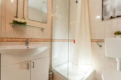 Kupaonica u objektu Apartments Cvita