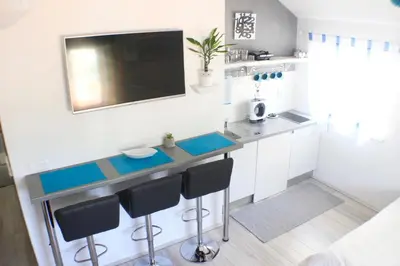 Kuhinja ili čajna kuhinja u objektu Hortenzia Apartments