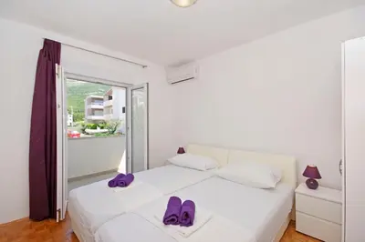 Krevet ili kreveti u jedinici u objektu Luxury apartment Frane