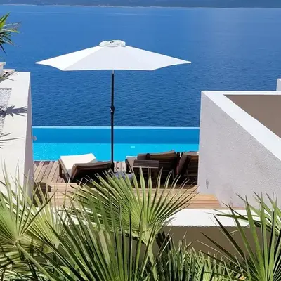 Luxury Apartments Villa Ruzmarina with New heated Infinity Pool and Lounge Area