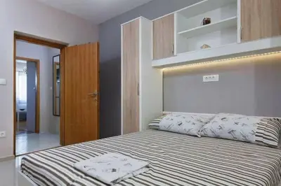 Krevet ili kreveti u jedinici u objektu Apartments Romantica