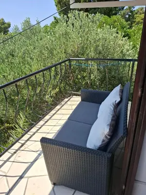 Balkon ili terasa u objektu Apartment Lila garden