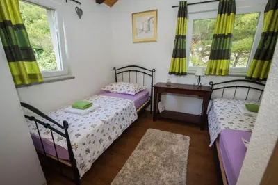 Krevet ili kreveti u jedinici u objektu Villa Jozini trudi