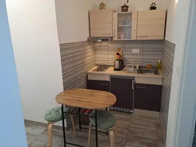 Kuhinja ili čajna kuhinja u objektu BenJak Apartments