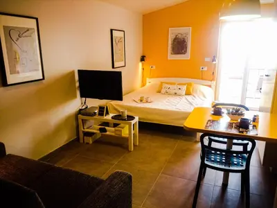 Krevet ili kreveti u jedinici u objektu Apartman Studio Ujević