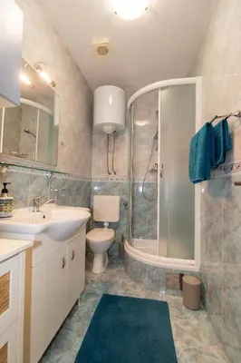 Kupaonica u objektu Apartments Srdanovic