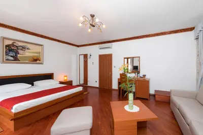 Krevet ili kreveti u jedinici u objektu Villa Nora Hvar