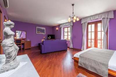 Krevet ili kreveti u jedinici u objektu Villa Nora Hvar