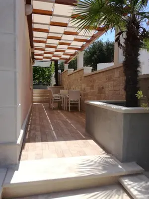 Tlocrt objekta Apartmani Petričević