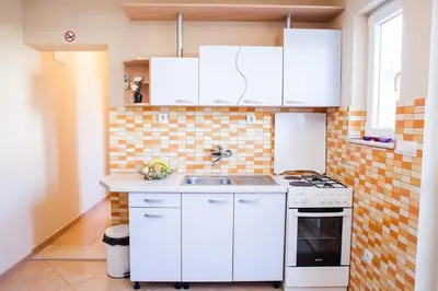 Kuhinja ili čajna kuhinja u objektu Apartmani Petričević