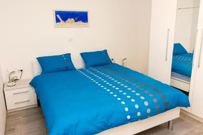 Krevet ili kreveti u jedinici u objektu Palm paradise