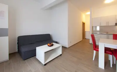 Kuhinja ili čajna kuhinja u objektu Villa Klara Apartments