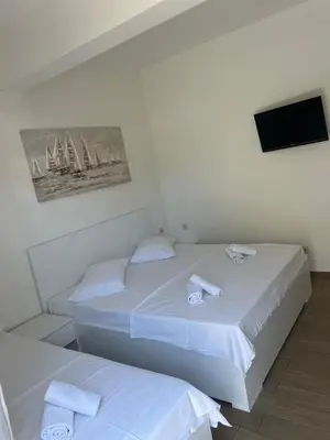 Krevet ili kreveti u jedinici u objektu Villa Klara Apartments