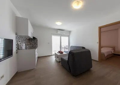 TV i/ili zabavni centar u objektu Apartments Villa Klara