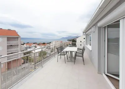 Balkon ili terasa u objektu Apartments Villa Klara