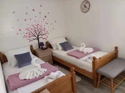 Krevet ili kreveti u jedinici u objektu Villa Nora