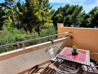 Balkon ili terasa u objektu Guest House Antonia