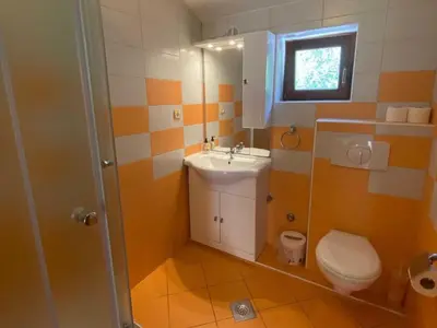 Kupaonica u objektu Apartments Hodak - Apartment with Sea View