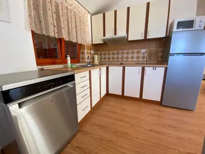 Kuhinja ili čajna kuhinja u objektu Apartments Hodak - Apartment with Sea View