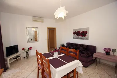 TV i/ili zabavni centar u objektu Apartments Mara
