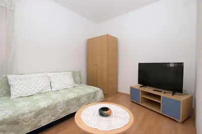 TV i/ili zabavni centar u objektu Apartments Jaksa