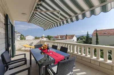 Balkon ili terasa u objektu Apartments and Room Villa Niko