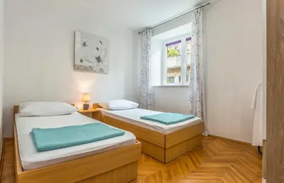 Krevet ili kreveti u jedinici u objektu TORETA Apartment - city center, beachfront