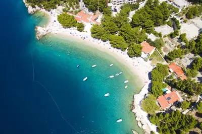 Tlocrt objekta Apartments by the sea Brela, Makarska - 11821