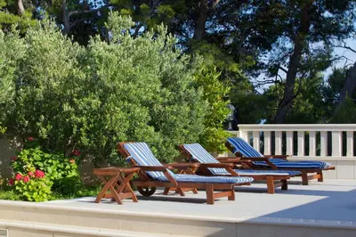 Vrt u objektu Villa Daniela