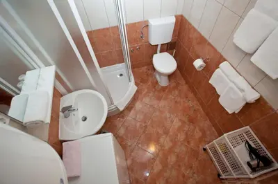 Kupaonica u objektu Apartments Daniela