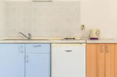Kuhinja ili čajna kuhinja u objektu Apartments Daniela