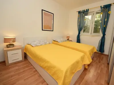Krevet ili kreveti u jedinici u objektu Holiday Home Villa Bay View by Interhome