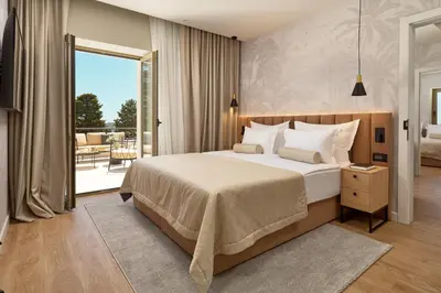 Krevet ili kreveti u jedinici u objektu Hotel Moeesy, Blue & Green Oasis - Adults Only