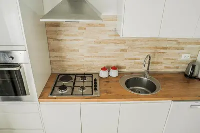 Kuhinja ili čajna kuhinja u objektu Apartments Anamarie
