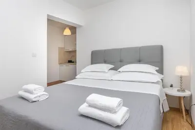 Krevet ili kreveti u jedinici u objektu Apartments Marijo