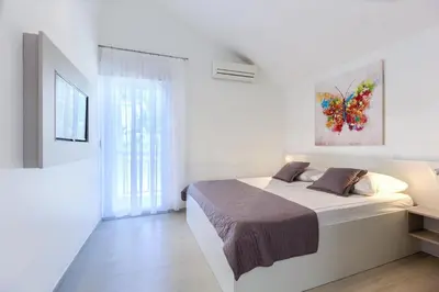 Krevet ili kreveti u jedinici u objektu Stipe Residence