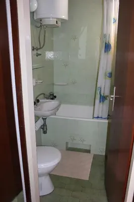 Kupaonica u objektu Apartmani Pavičić-Ivelja