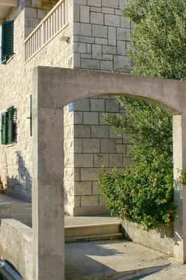 Tlocrt objekta Apartments and rooms with parking space Bol - Brac - 2926