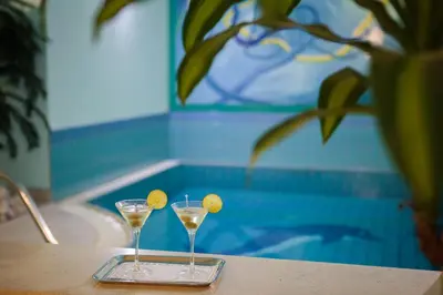 Bazen u objektu Hotel Villa Bacchus ili u blizini