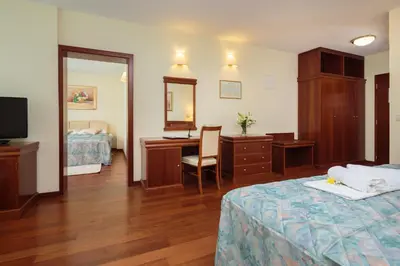 Krevet ili kreveti u jedinici u objektu Hotel Villa Bacchus