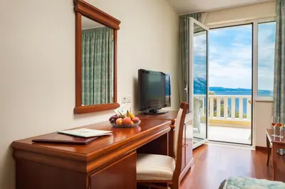 TV i/ili zabavni centar u objektu Hotel Villa Bacchus