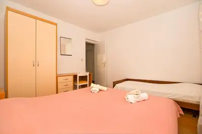 Krevet ili kreveti u jedinici u objektu Apartment Tvrdni Dolac 4008c