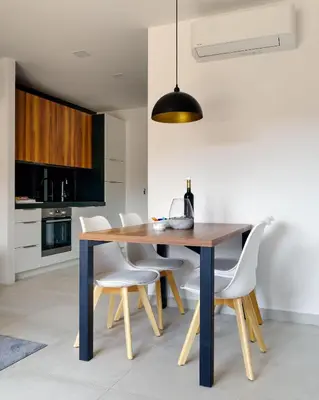 Kuhinja ili čajna kuhinja u objektu Apartments Bikin